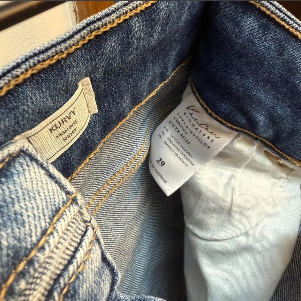 KanCan Light Blue Jean Shorts - Picture 4 of 5